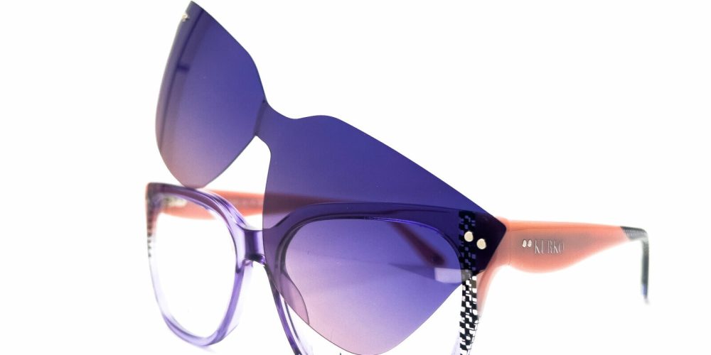 V221 ARACNE CLE2 LILA-ROSA CLIP-ON