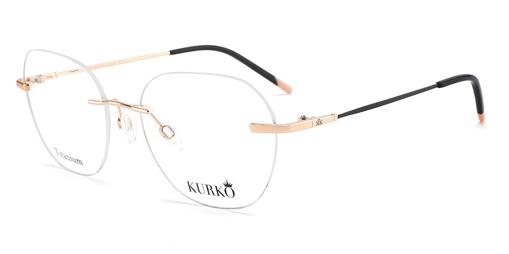 KTT15 ESCILA CL37 NEGRO - DORADO ROSE