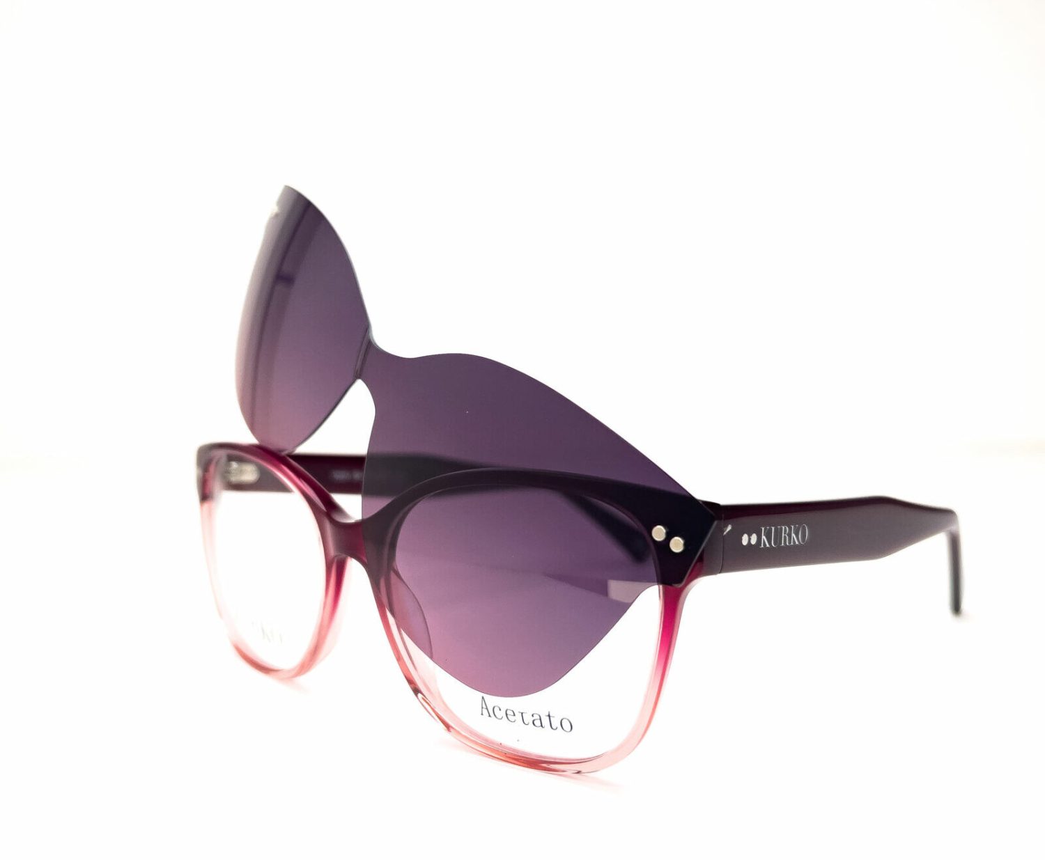 V223 SIRENA CLE7 BURDEOS  CLIP-ON