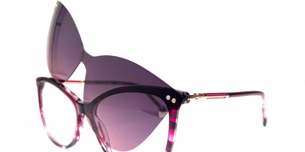 V225 ESFINGE CLB5 MORADO JASPEADO CLIP-ON