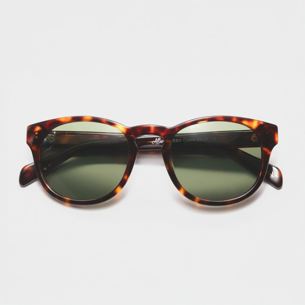 Havana unisex sunglasses Kurko ALTAIR C5021 with polarized lenses