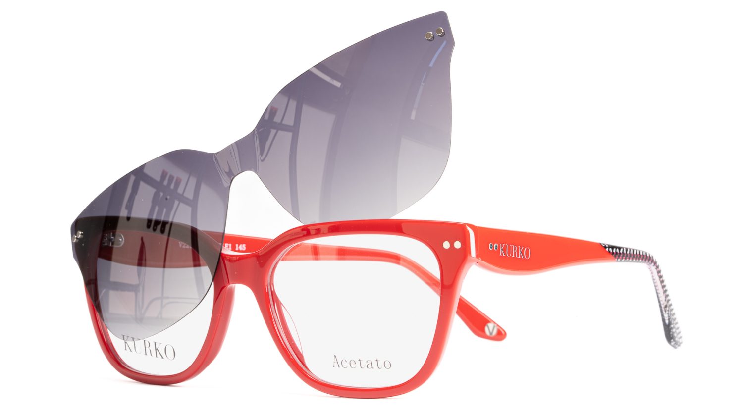 V221 ARACNE CLE1 ROJO CLIP-ON