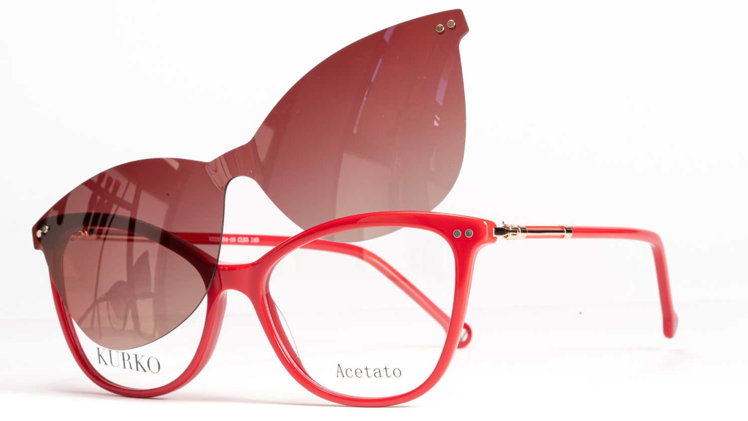 V225 ESFINGE CLB3 ROJO CEREZA CLIP-ON