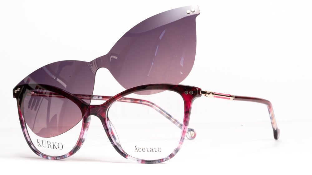 V225 ESFINGE CLB5 MORADO JASPEADO CLIP-ON